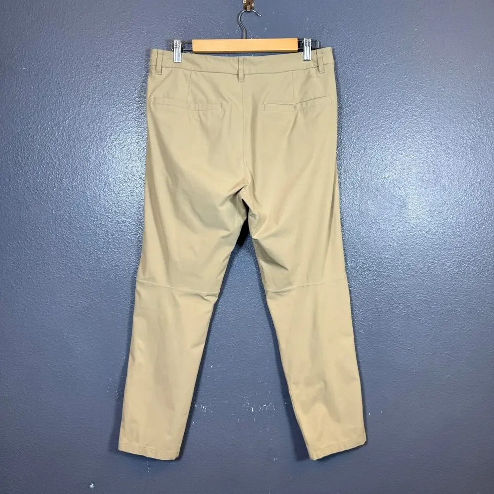 Lululemon 34/28 men’s beige pants outdoor chino pants